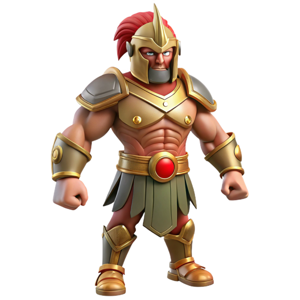 stunning ethereal surreal Ares, God of War, armored and ready for battle, NO BACKGROUND with Transparent Background. high resolution png
