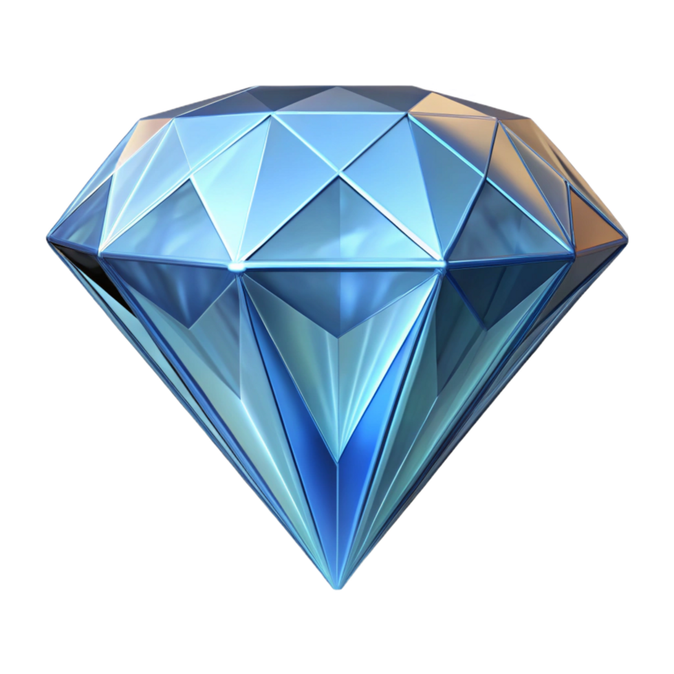 unparalleled elegant A single diamond, brilliantly cut and sparkling. NO BACKGROUND with Transparent Background. expertly shot png