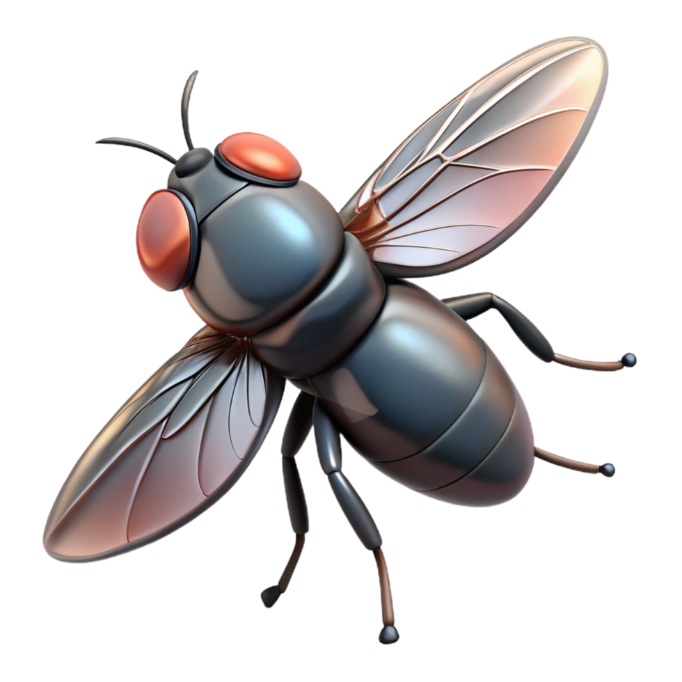 standout avant-garde A Housefly. NO BACKGROUND with Transparent Background. top-tier png
