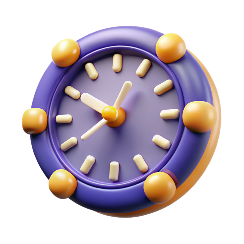 wonderful dramatic classic A stylized clock face with abstract hands. NO BACKGROUND with Transparent Background. detailed png