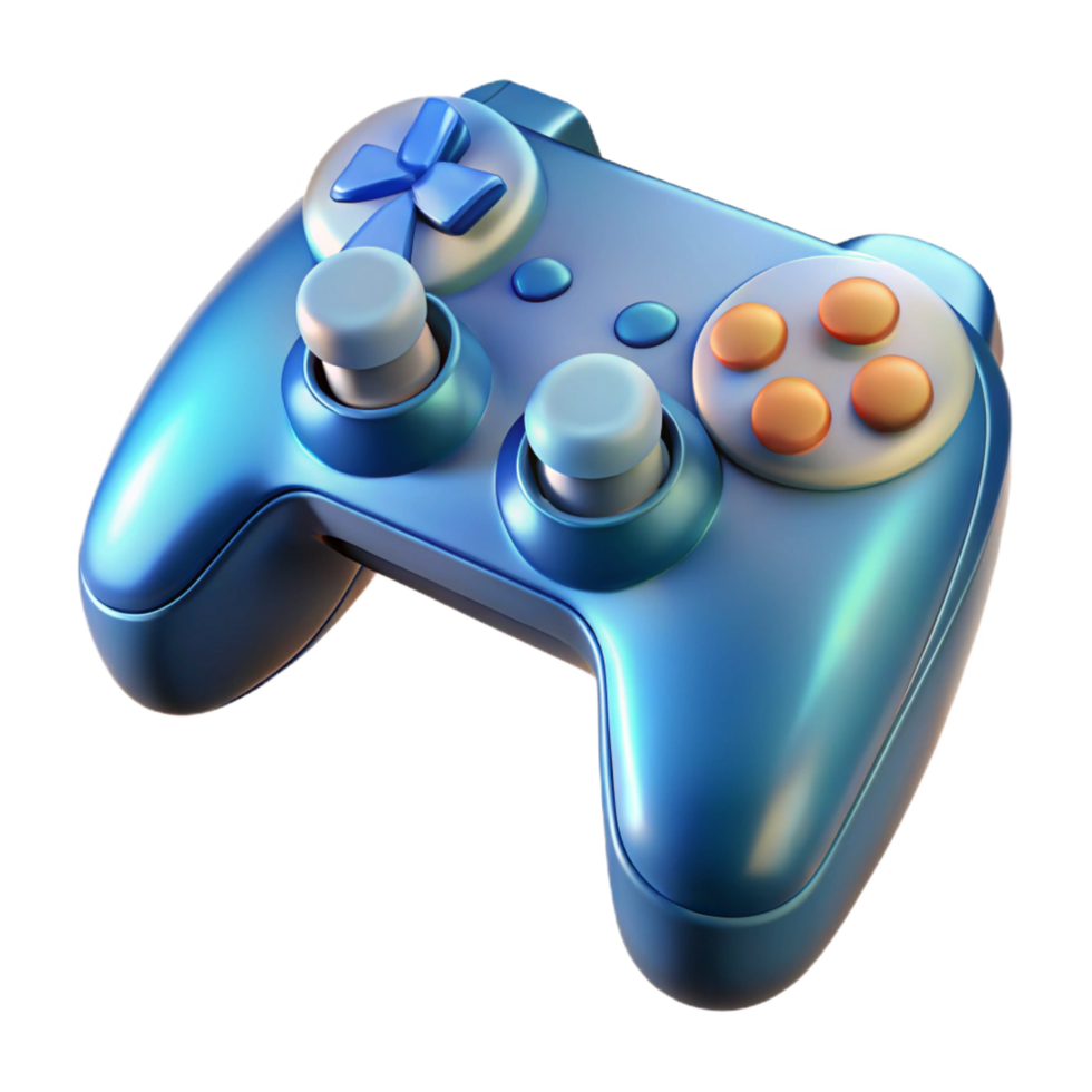spectacular tropical Gaming console controller NO BACKGROUND with Transparent Background. precision png