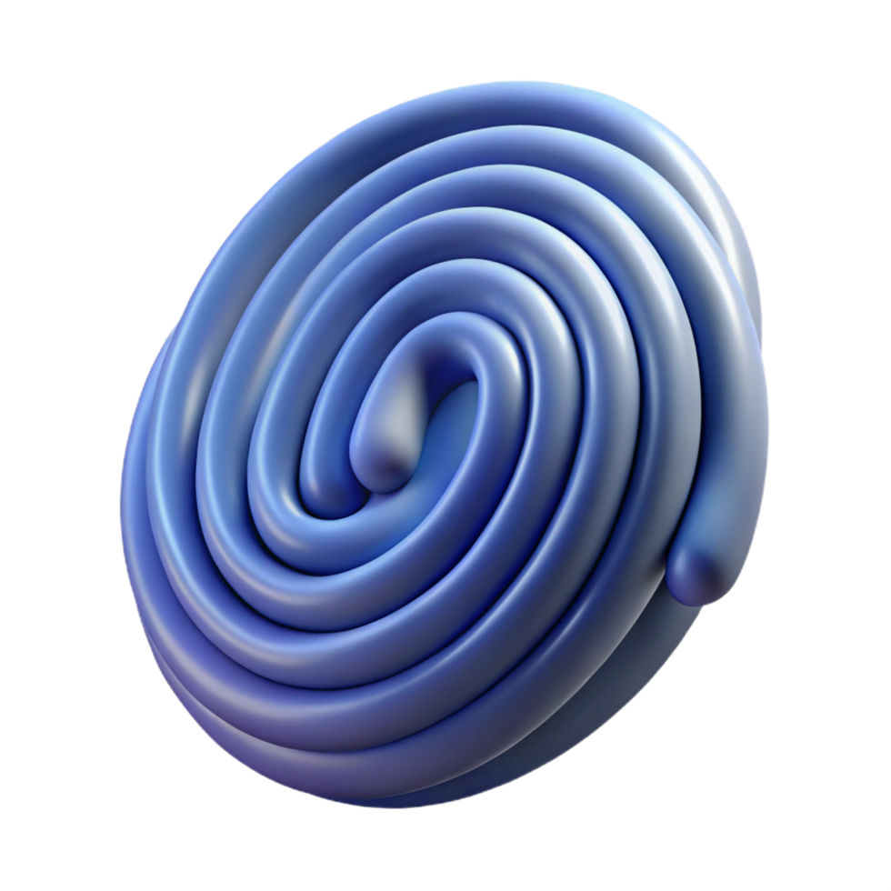 radiant futuristic A single, stylized fingerprint with unique swirls. NO BACKGROUND with Transparent Background. ultra HD png