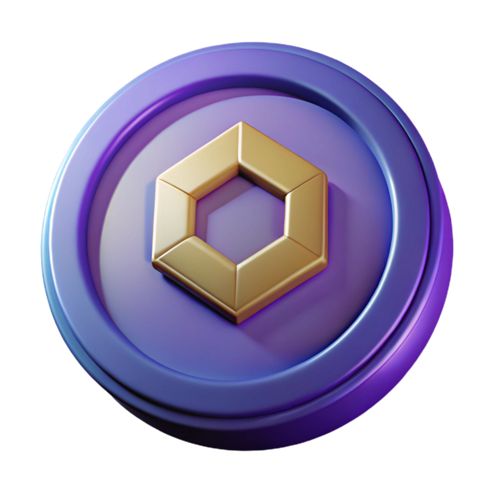 radiant rare NFT digital art token, NO BACKGROUND with Transparent Background. png
