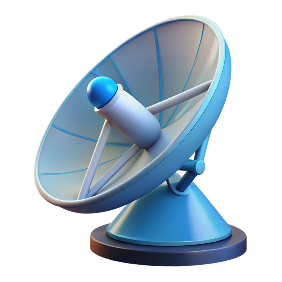 magnificent coastal Satellite dish NO BACKGROUND with Transparent Background. top-tier png
