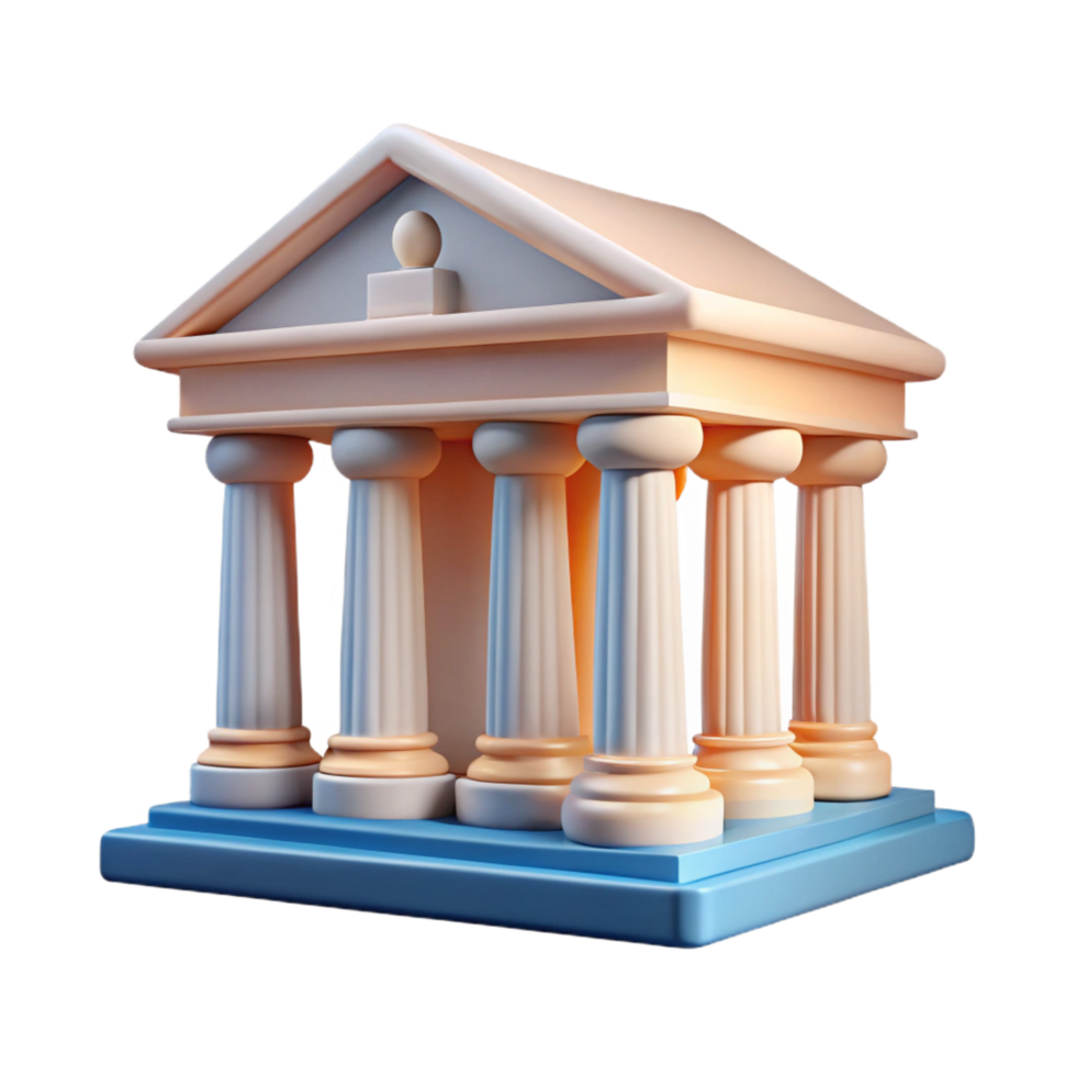 reflective sumptuous Greek temple pediment, sculptures, NO BACKGROUND with Transparent Background. expertly shot png