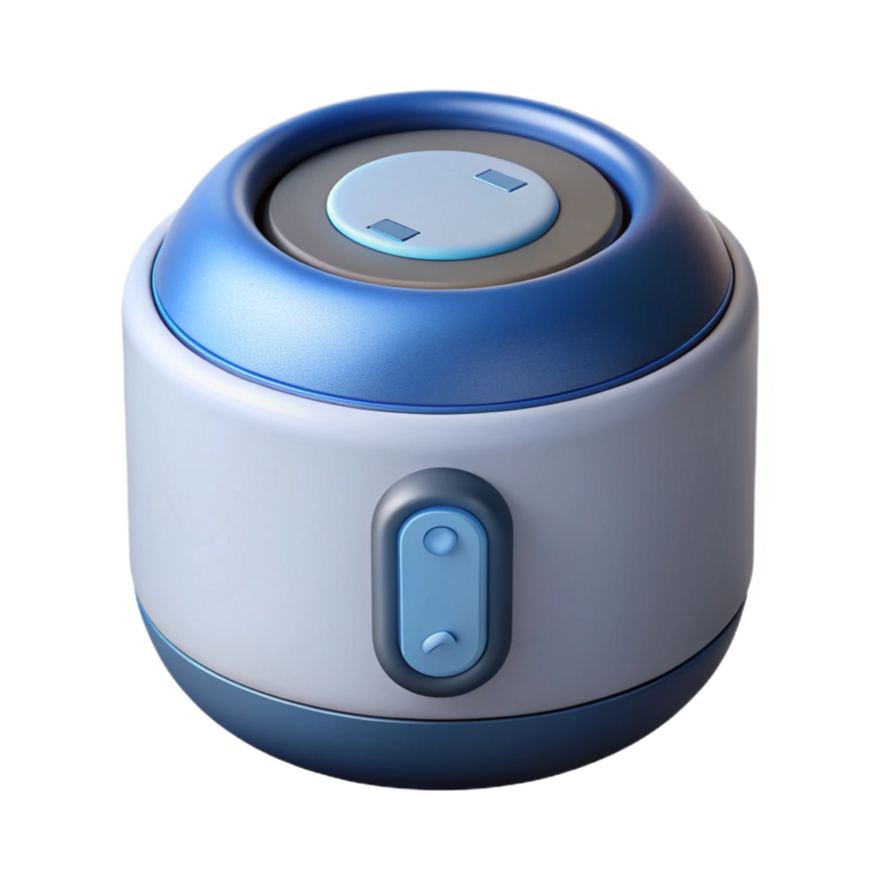 inspired urban Smart home hub, voice assistant NO BACKGROUND with Transparent Background. perfect clarity png