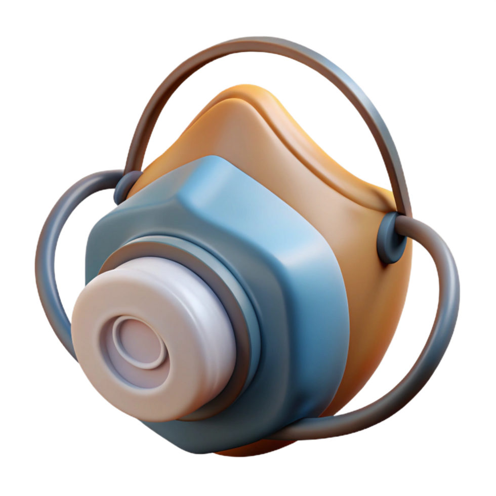 notable baroque Dust mask NO BACKGROUND with Transparent Background. ultra HD png