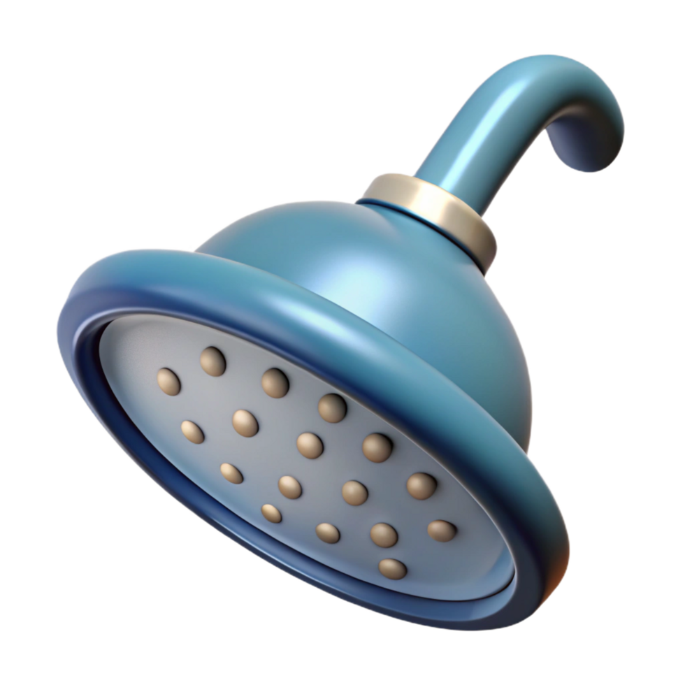 impressive abstract Shower head NO BACKGROUND with Transparent Background. handcrafted png