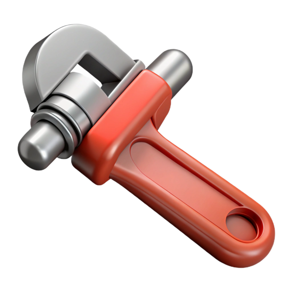 majestic signature Pipe wrench NO BACKGROUND with Transparent Background. png