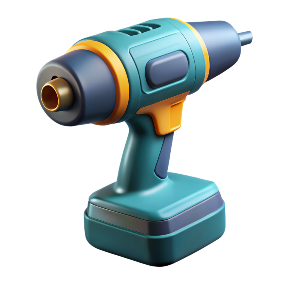vibrant peaceful urban A drill, cordless. NO BACKGROUND with Transparent Background. ultra HD png