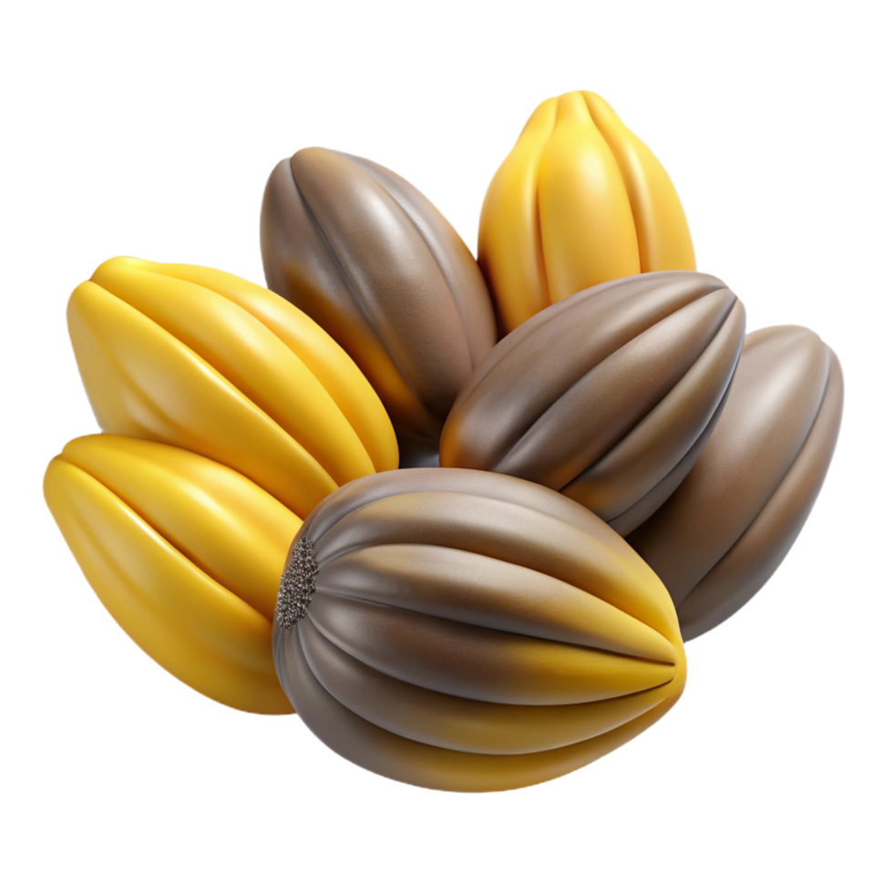 sumptuous inspired Close-up of sunflower seeds NO BACKGROUND with Transparent Background. png