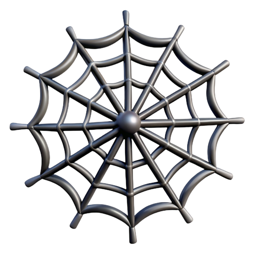 gorgeous unparalleled Spider web section NO BACKGROUND with Transparent Background. png