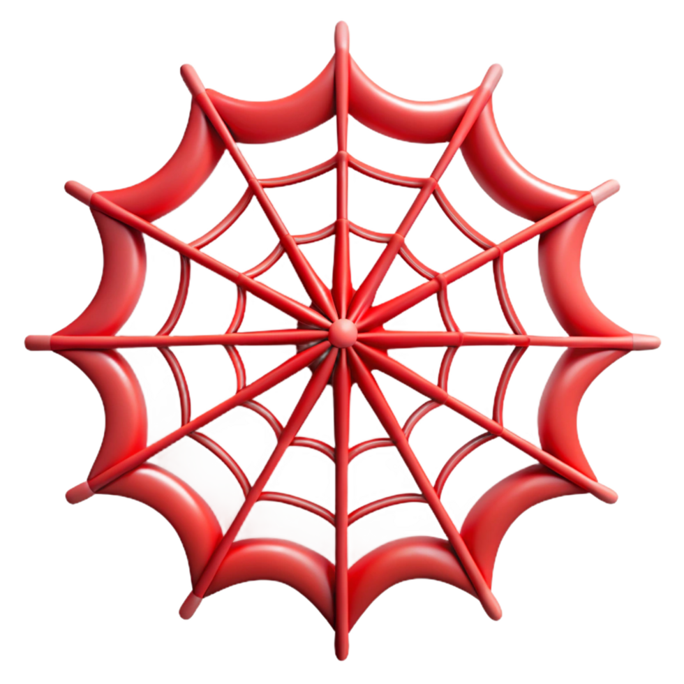 sumptuous mysterious coastal Spider web section NO BACKGROUND with Transparent Background. high quality png
