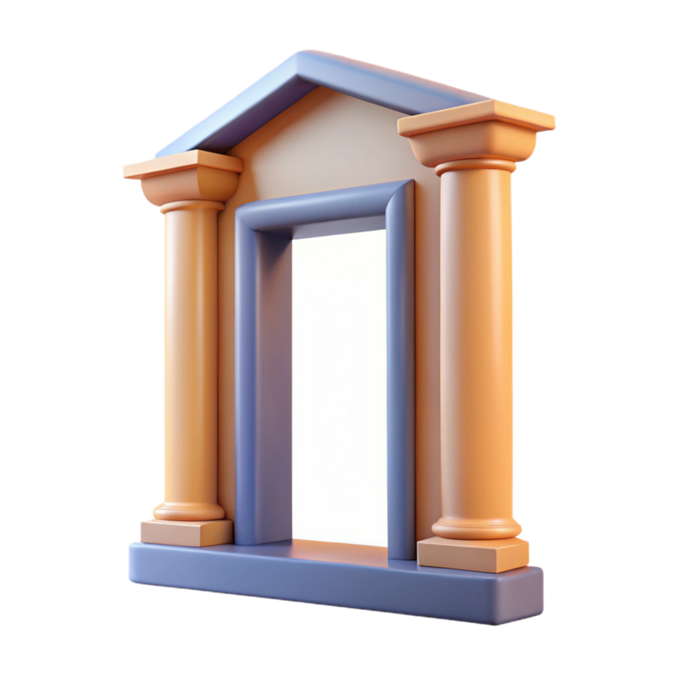 picturesque exemplary Architrave, molded frame around door or window NO BACKGROUND with Transparent Background. png