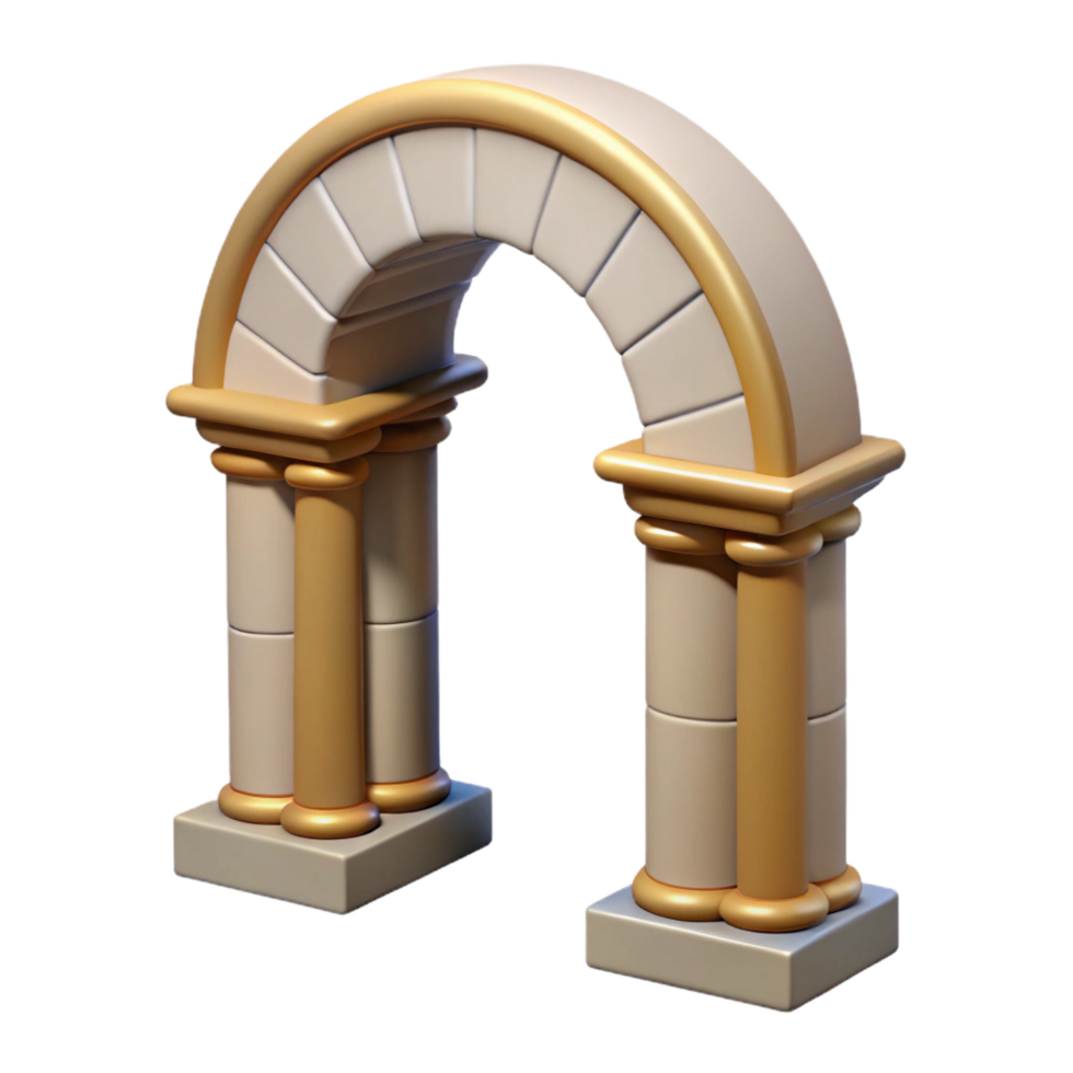 hypnotic distinctive Keystone, central voussoir of an arch NO BACKGROUND with Transparent Background. png
