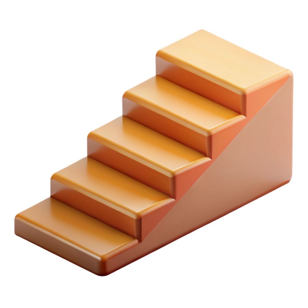 romantic gorgeous Stair tread, horizontal part of a step NO BACKGROUND with Transparent Background. authentic png