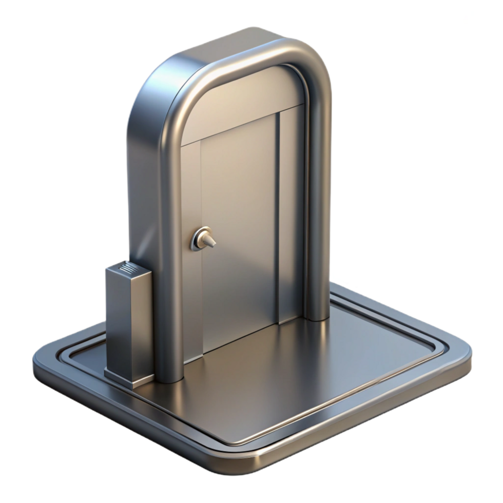 unforgettable impressionist Door threshold, metal plate at entrance NO BACKGROUND with Transparent Background. masterfully captured png
