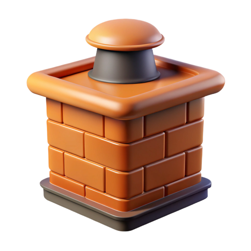 nostalgic fascinating Chimney cap, protective covering for chimney top NO BACKGROUND with Transparent Background. artisan png