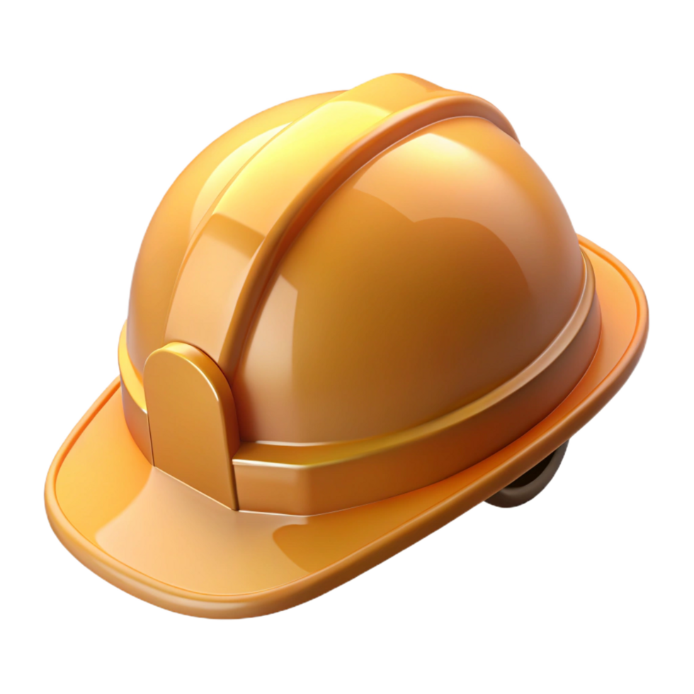 picturesque signature Construction worker's hard hat, safety helmet NO BACKGROUND with Transparent Background. png