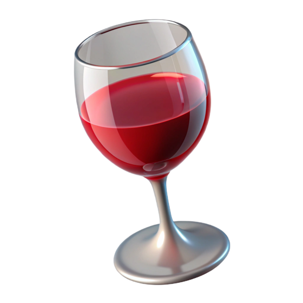magnificent notable A glass of red wine, NO BACKGROUND with Transparent Background. png