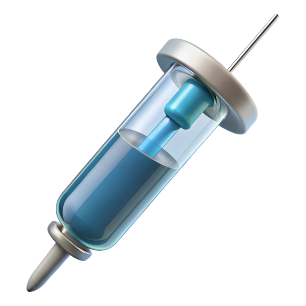 immaculate nordic A syringe, filled with clear liquid, NO BACKGROUND with Transparent Background. elite png