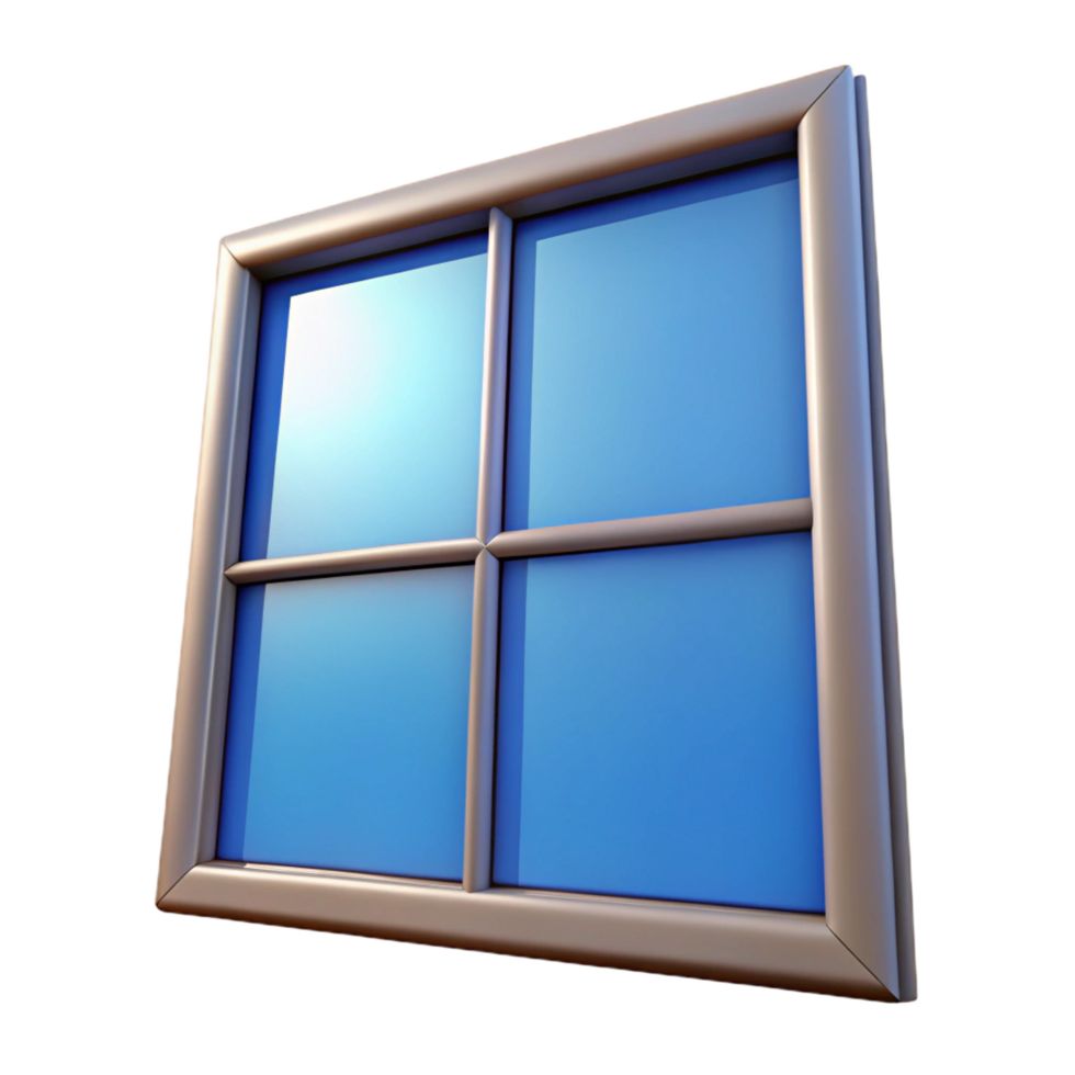 spectacular avant-garde Window pane double glazed unit, NO BACKGROUND with Transparent Background. elite png