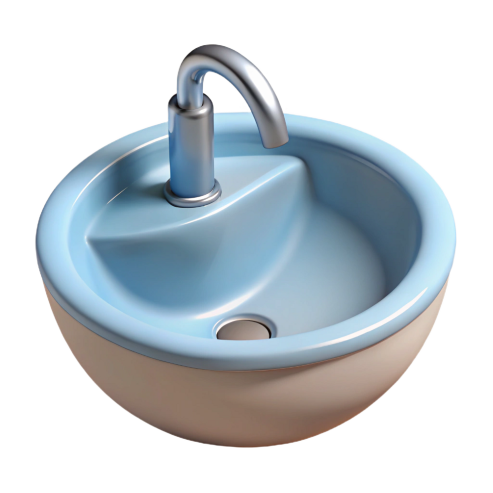 unforgettable rustic Sink porcelain basin, NO BACKGROUND with Transparent Background. authentic png