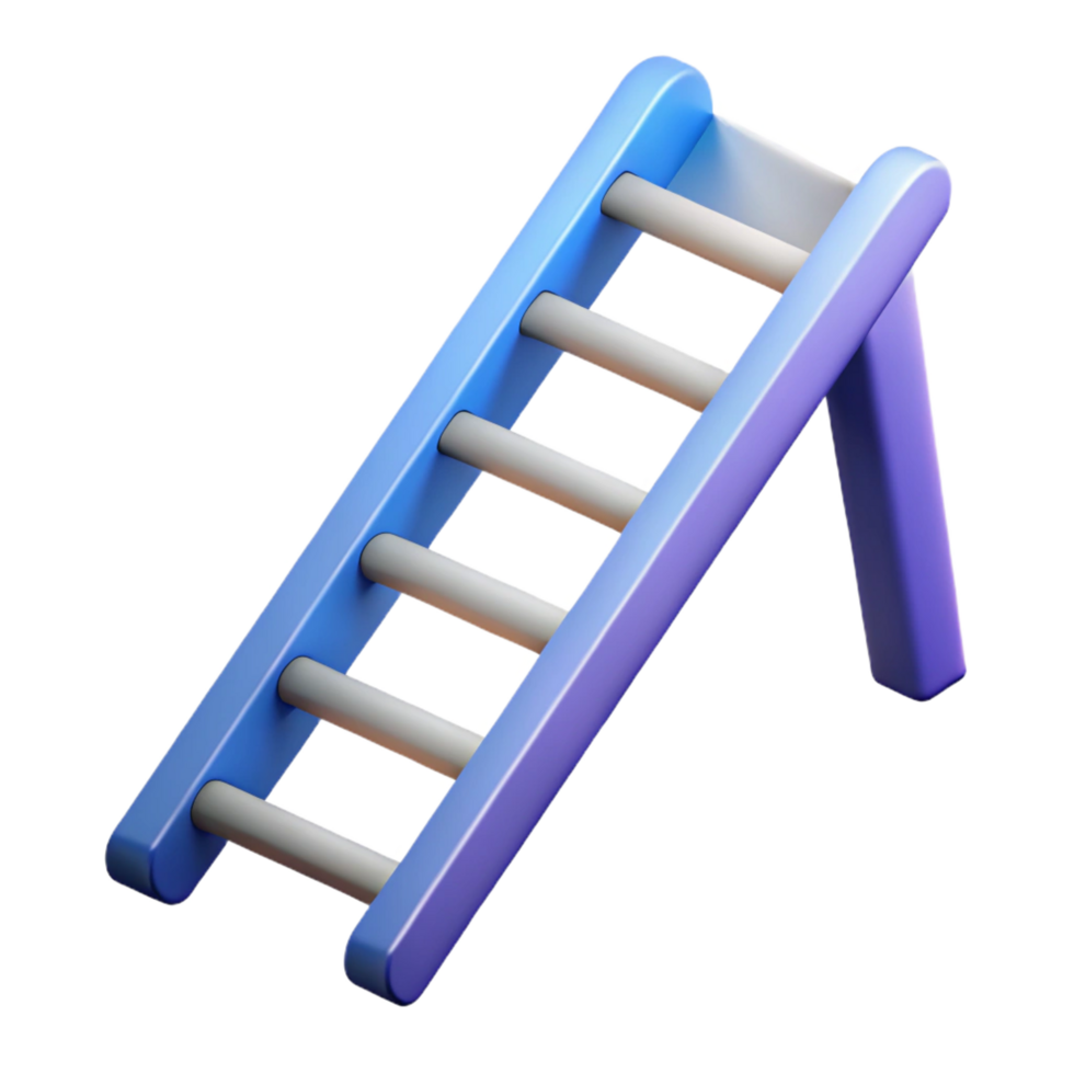 romantic dazzling Ladder extension type, NO BACKGROUND with Transparent Background. perfect clarity png