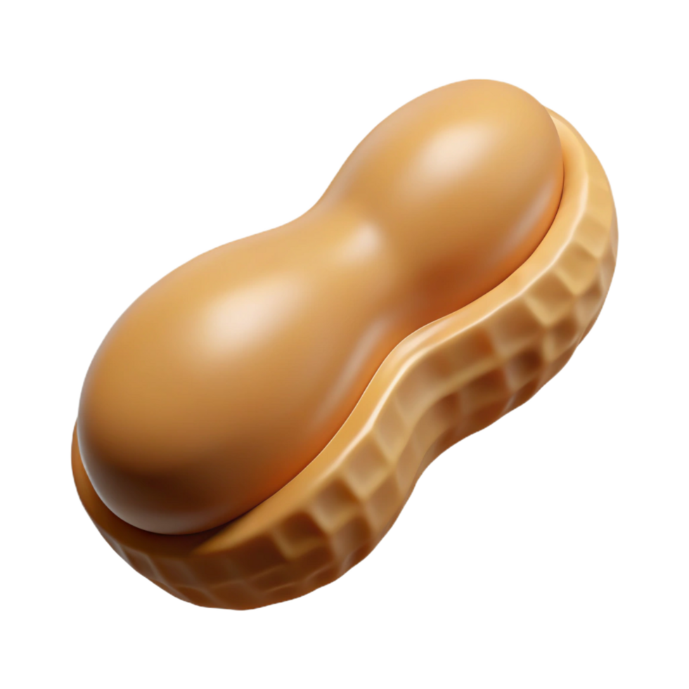 sumptuous exemplary Peanut in shell NO BACKGROUND with Transparent Background. png