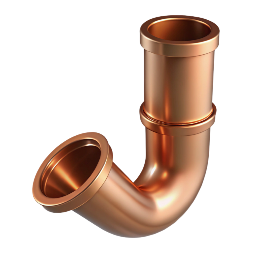 striking acclaimed Downspout, copper, NO BACKGROUND with Transparent Background. png