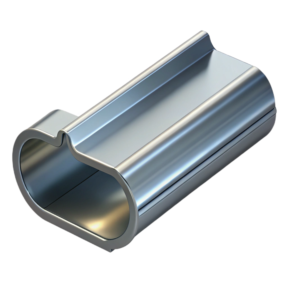 quintessential tropical Gutter section, aluminum, NO BACKGROUND with Transparent Background. fine detail png