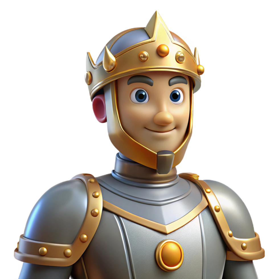 remarkable abstract A regal knight in shining armor, NO BACKGROUND with Transparent Background. elite png
