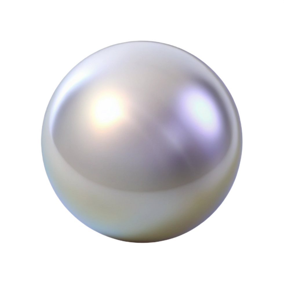 wonderful inspired A single, perfect pearl. NO BACKGROUND with Transparent Background. png
