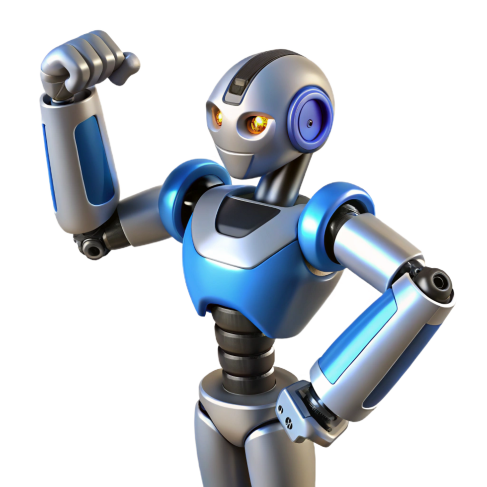 unparalleled elegant A robotic exoskeleton arm with enhanced strength capabilities. NO BACKGROUND with Transparent Background. gallery standard png