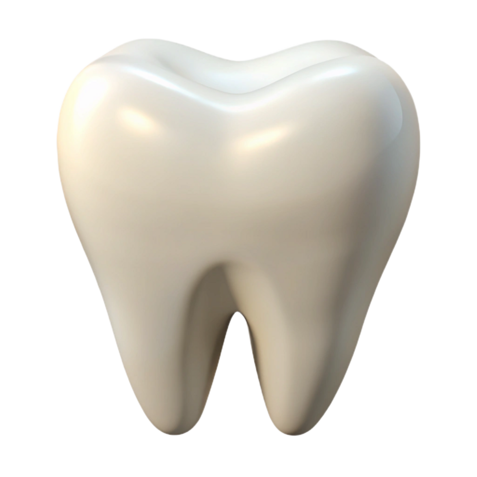 standout traditional A single, realistic human tooth. NO BACKGROUND with Transparent Background. 4K png