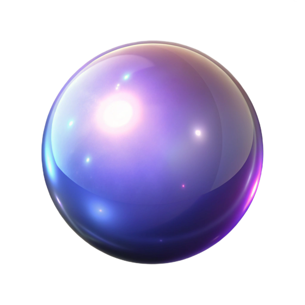 spectacular ethereal retro A single, glowing orb of pure magic. NO BACKGROUND with Transparent Background. artisan png