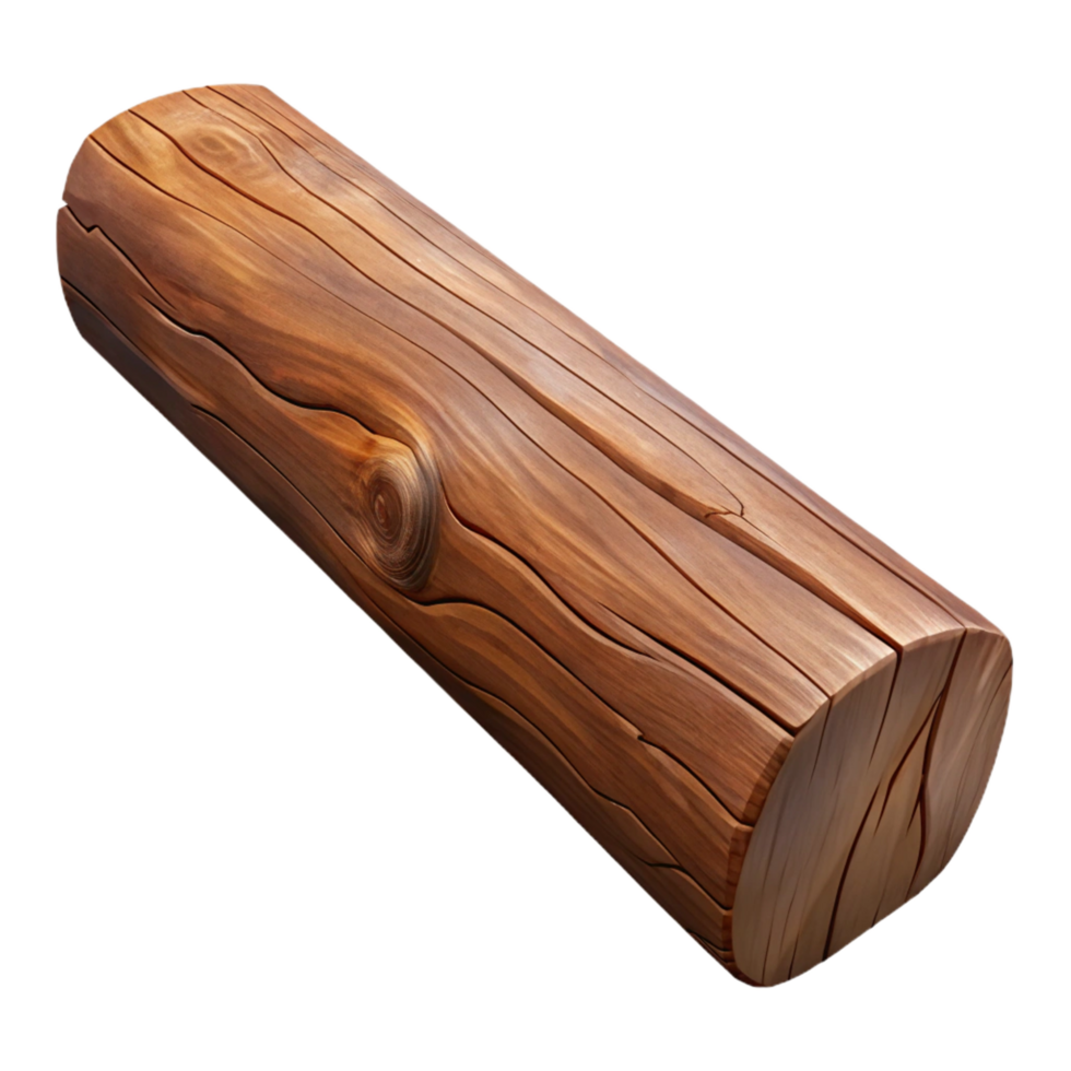 nostalgic mesmerizing Wooden beam, structural timber, rustic texture. NO BACKGROUND with Transparent Background. authentic png