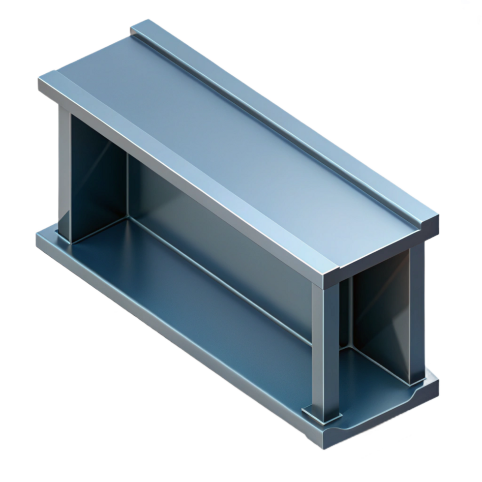romantic magnificent Technical drawing of a steel beam NO BACKGROUND with Transparent Background. luxury png