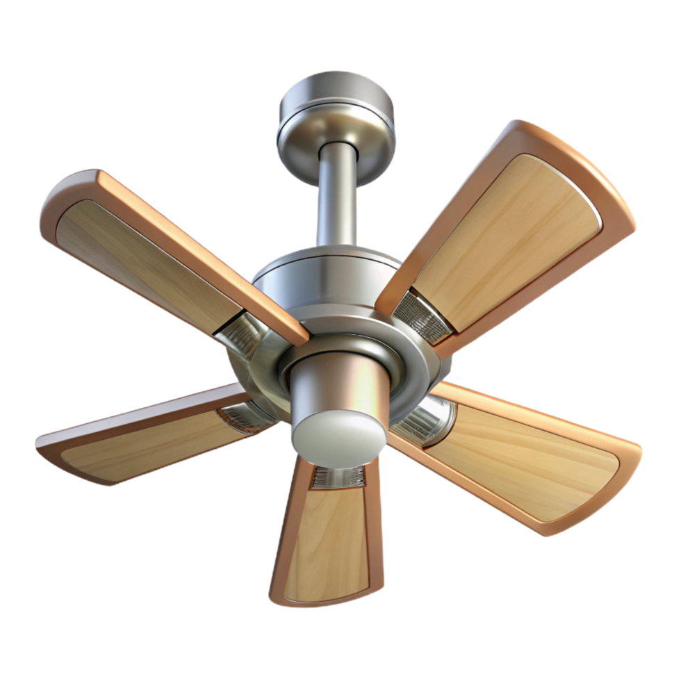 remarkable classic Architectural sketch of a ceiling fan NO BACKGROUND with Transparent Background. 4K png