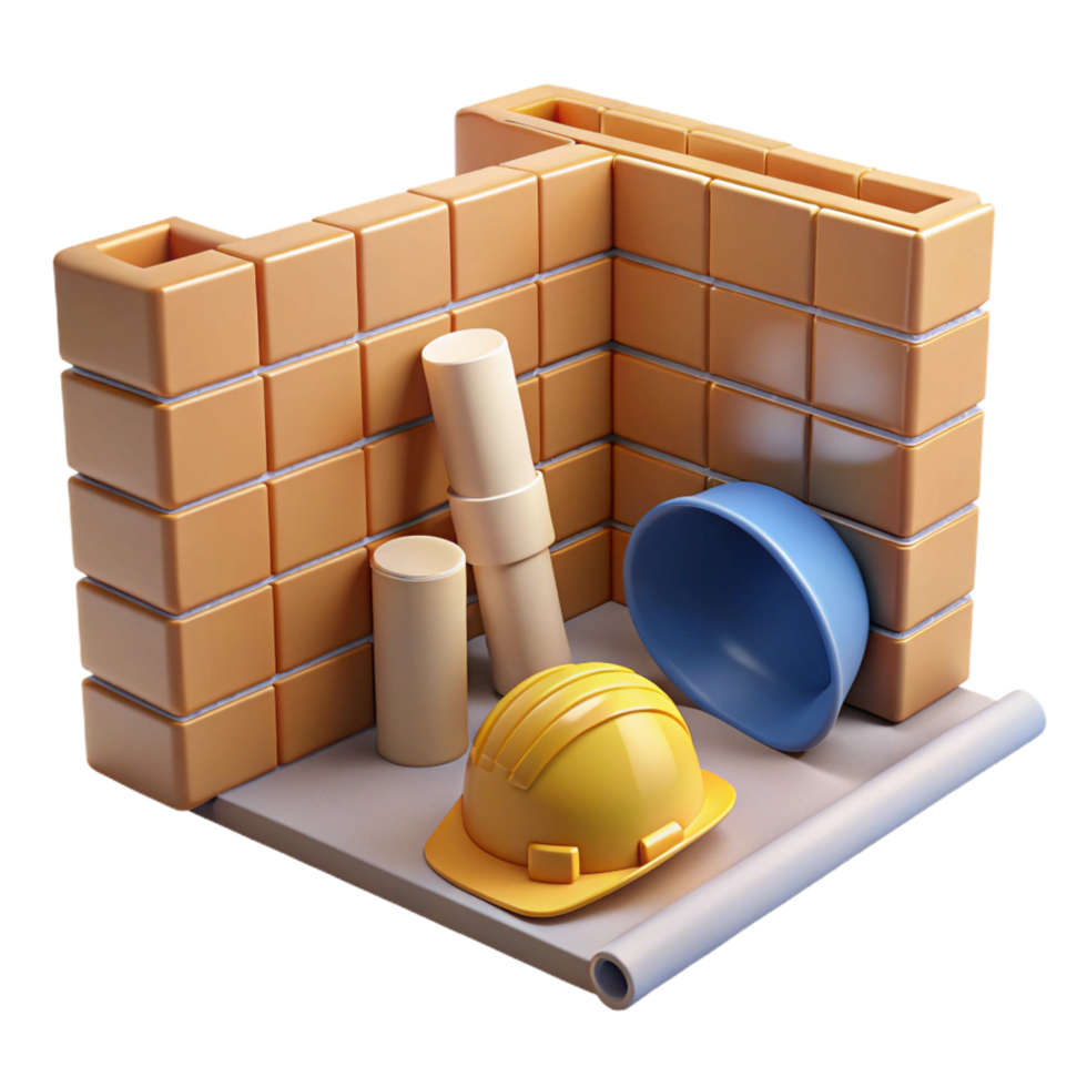 stunning traditional Construction plan for a wall stud NO BACKGROUND with Transparent Background. museum quality png