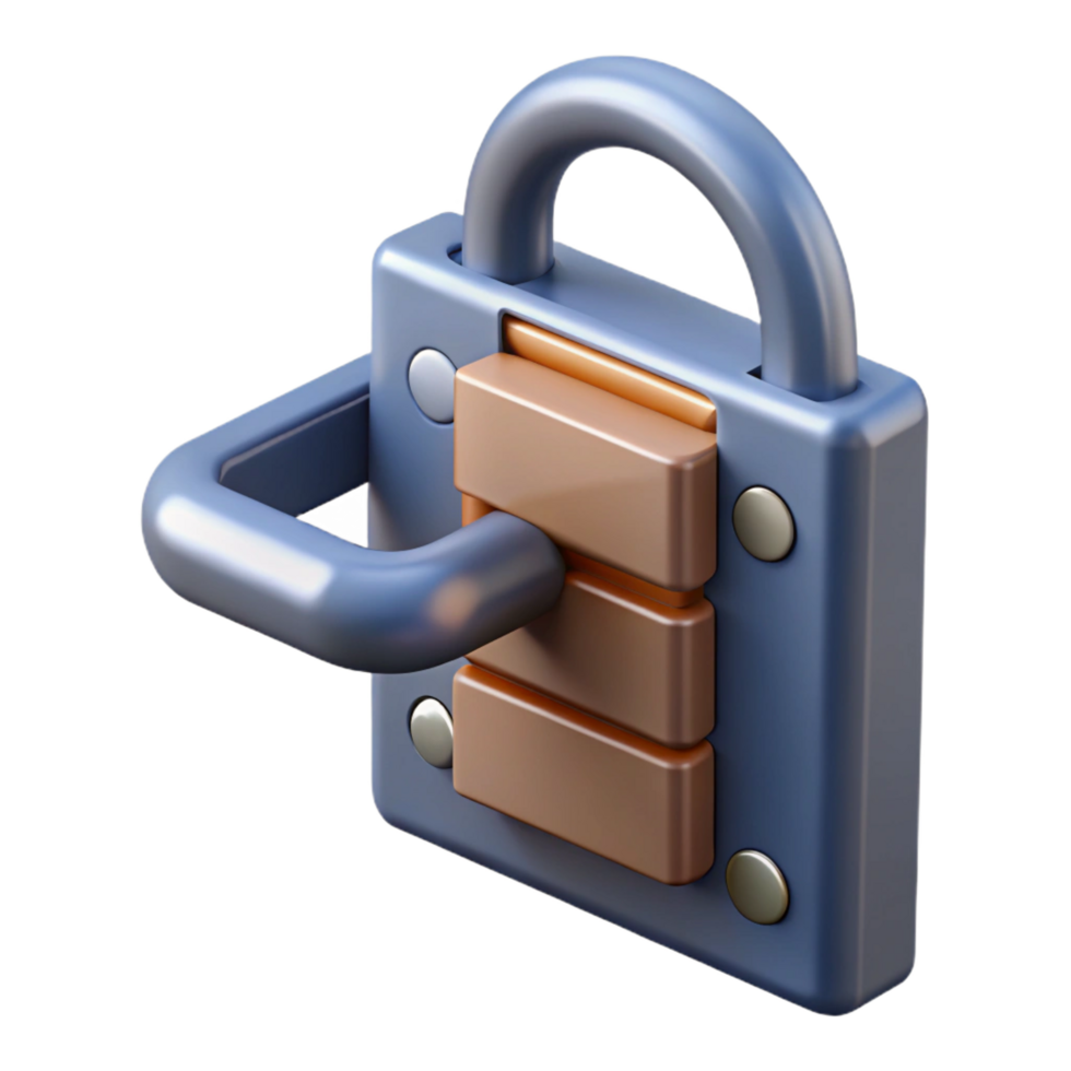 radiant notable Detailed illustration of a gate latch NO BACKGROUND with Transparent Background. png