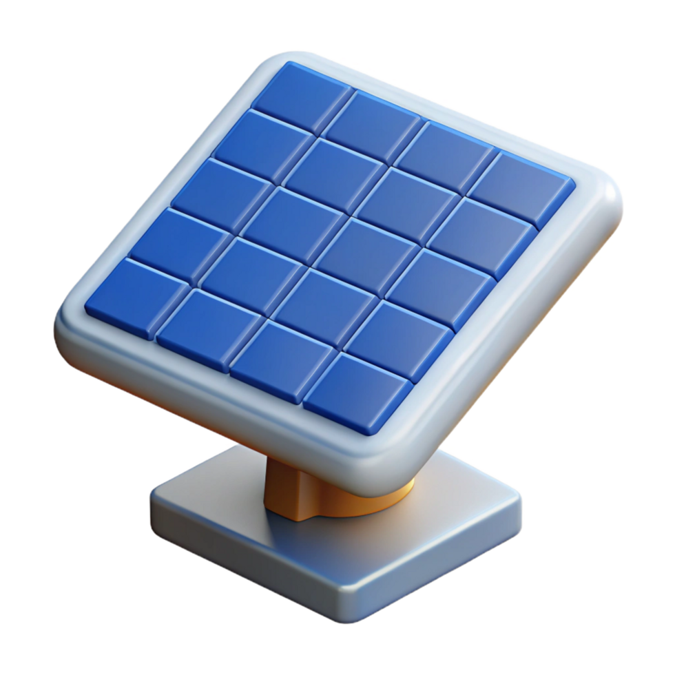 unparalleled surreal Solar panel with photovoltaic cells NO BACKGROUND with Transparent Background. impeccable png