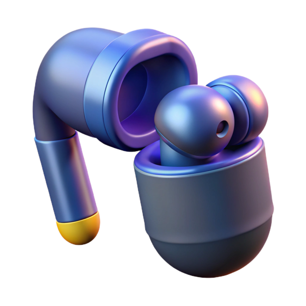 deslumbrante inesquecível sem fio fones de ouvido com ruído cancelamento não fundo com transparente fundo. png