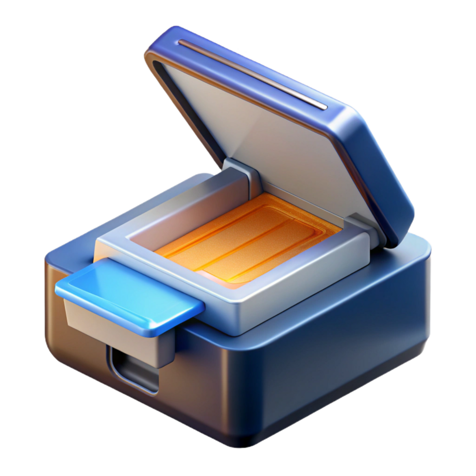 magnificent celebrated Scanner with document feeder NO BACKGROUND with Transparent Background. png