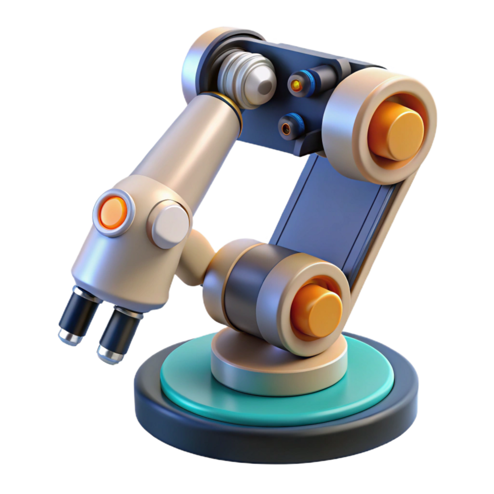 signature abstract Robot arm holding a circuit board NO BACKGROUND with Transparent Background. ultra HD png