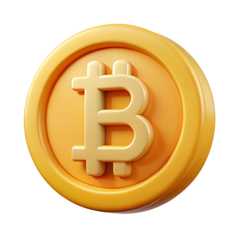 hypnotic rustic Cryptocurrency Bitcoin logo NO BACKGROUND with Transparent Background. impeccable png