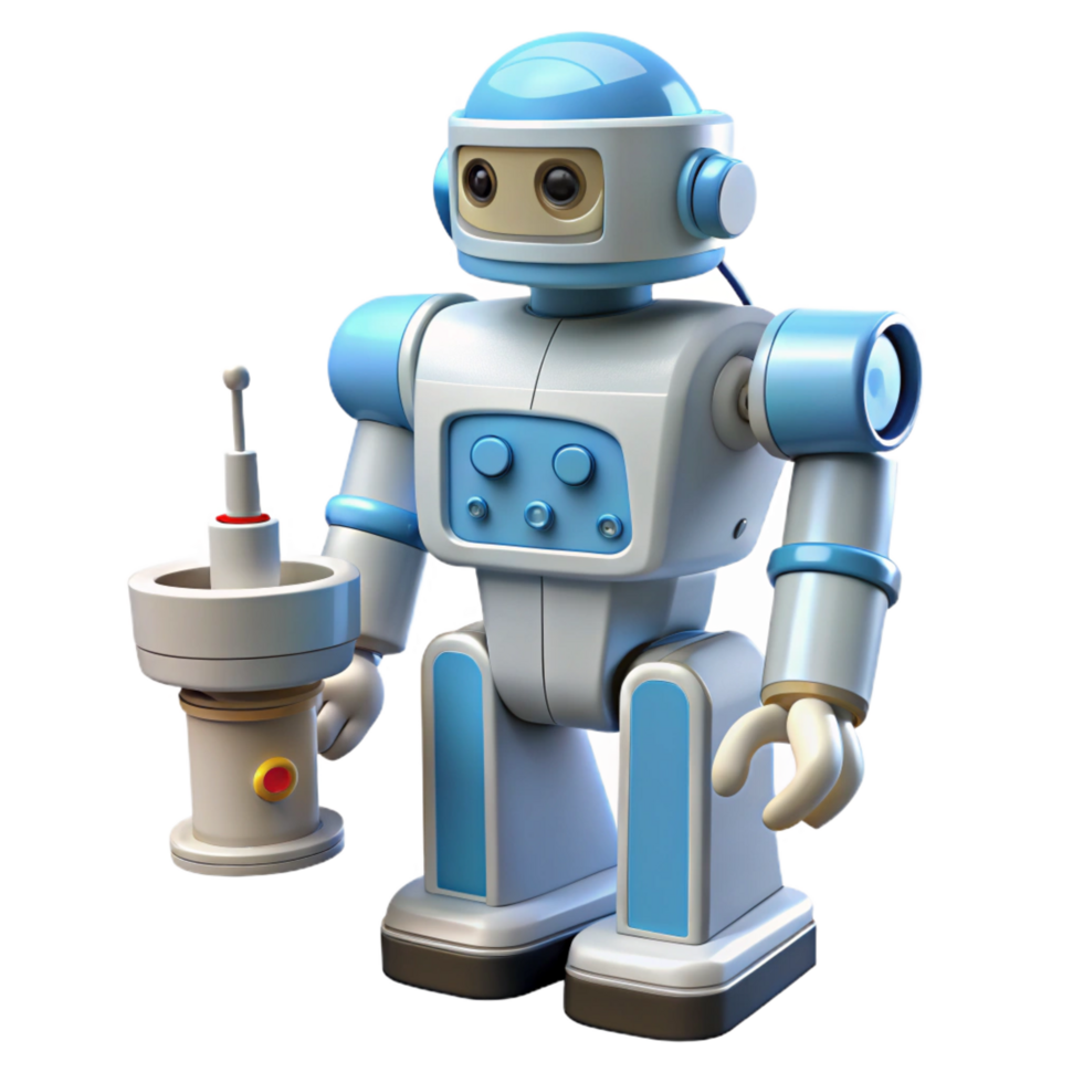 tranquil gorgeous Medical technology surgical robot NO BACKGROUND with Transparent Background. flawless png