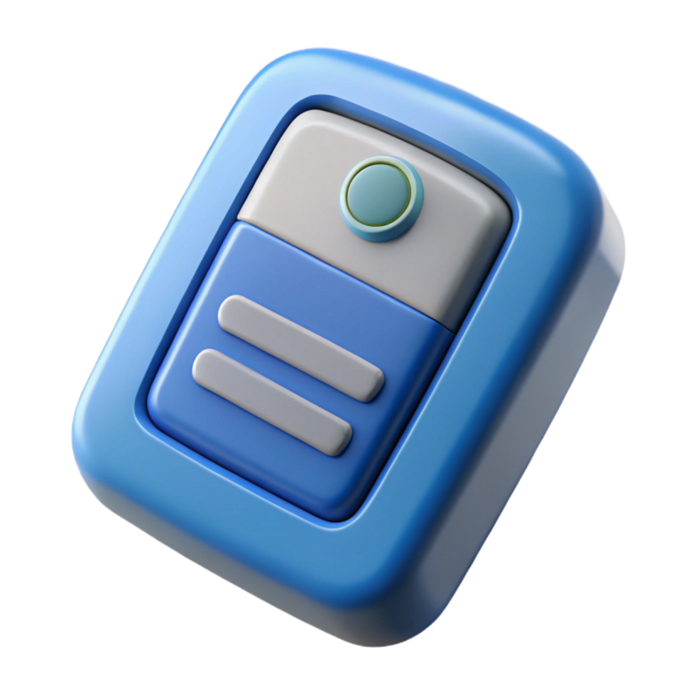 majestic quintessential Garage door opener remote, NO BACKGROUND with Transparent Background. png
