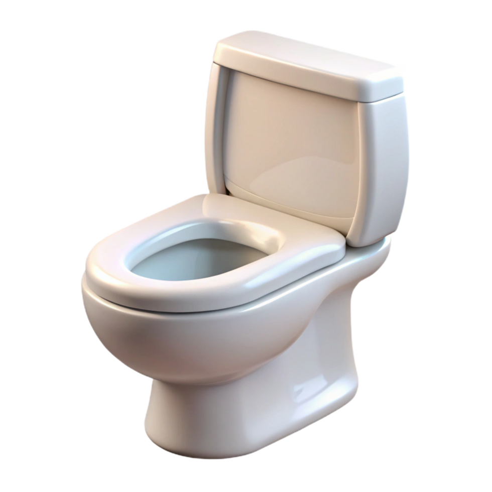 tranquil exquisite Toilet, white, modern, NO BACKGROUND with Transparent Background. luxury png