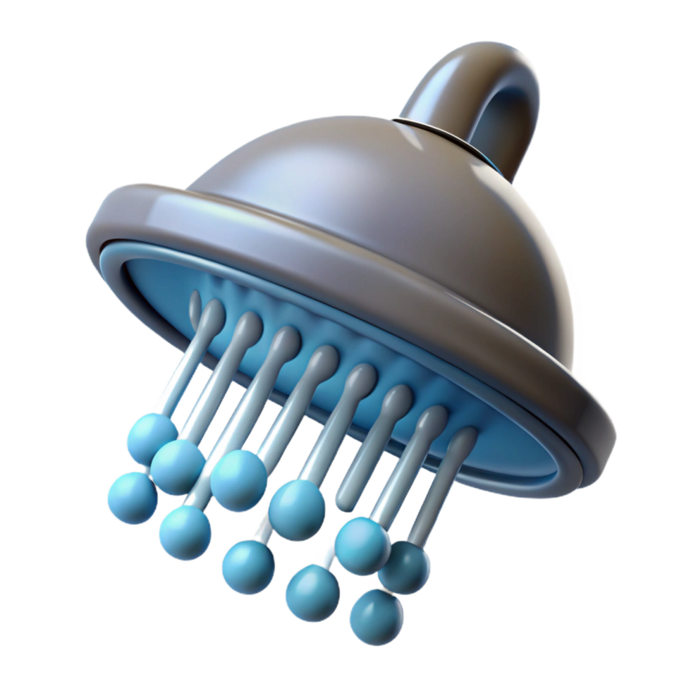 majestic remarkable Shower head, rainfall style, NO BACKGROUND with Transparent Background. png